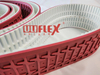 Uliflex-Gummif&ouml;rderband f&uuml;r Glas&uuml;bertragungsmaschine