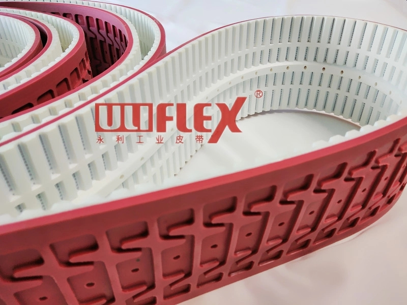 Uliflex-Gummif&ouml;rderband f&uuml;r Glas&uuml;bertragungsmaschine